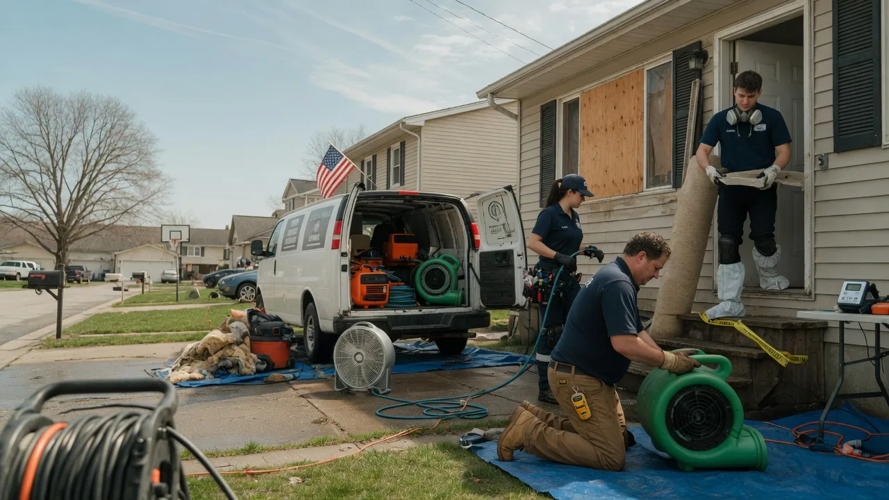Water Damage Restoration in Barney, ND near me